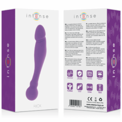 Comprar INTENSE - SILICONE RICK DUAL LILA al mejor precio - Envíos Discretos