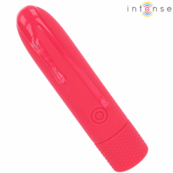 Comprar INTENSE - SYMONE BALA VIBRADORA RECARGABLE POR USB 8 VIBRACIONES ROJO 10 X 2.2 CM al mejor precio - Envíos Discretos