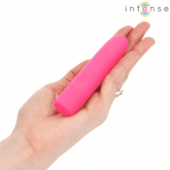 Comprar INTENSE - SYMONE BALA VIBRADORA RECARGABLE POR USB 8 VIBRACIONES ROSA 10 X 2.2 CM al mejor precio - Envíos Discretos