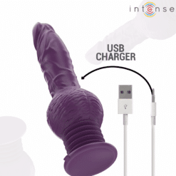 Comprar INTENSE - TATUM VIBRADOR MULTIFUNCIÓN CON VIBRACIÓN UP AND DOWN 24 CM MORADO al mejor precio - Envíos Discretos