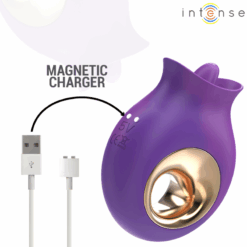 Comprar INTENSE - TULI ESTIMULADOR CLÍTORIS 9 VIBRACIONES & 9 OSCILACIONES MORADO al mejor precio - Envíos Discretos