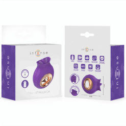 Comprar INTENSE - TULI ESTIMULADOR CLÍTORIS 9 VIBRACIONES & 9 OSCILACIONES MORADO al mejor precio - Envíos Discretos