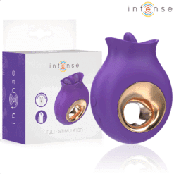 Comprar INTENSE - TULI ESTIMULADOR CLÍTORIS 9 VIBRACIONES & 9 OSCILACIONES MORADO al mejor precio - Envíos Discretos
