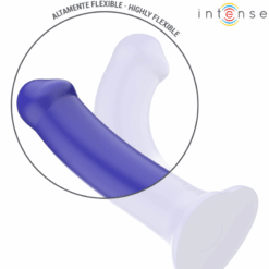 Comprar INTENSE - VICTORIA VIBRADOR CON VENTOSA 10 VIBRACIONES AZUL OSCURO CONTROL REMOTO al mejor precio - Envíos Discretos