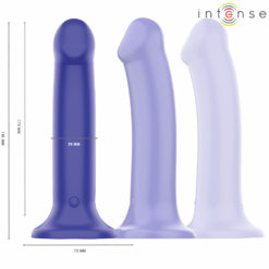 Comprar INTENSE - VICTORIA VIBRADOR CON VENTOSA 10 VIBRACIONES AZUL OSCURO CONTROL REMOTO al mejor precio - Envíos Discretos