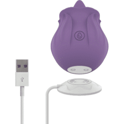 Comprar INTENSE - VIOLET ESTIMULADOR LENGUA BASE MAGNÉTICA al mejor precio - Envíos Discretos