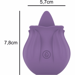 Comprar INTENSE - VIOLET ESTIMULADOR LENGUA BASE MAGNÉTICA al mejor precio - Envíos Discretos