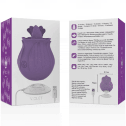 Comprar INTENSE - VIOLET ESTIMULADOR LENGUA BASE MAGNÉTICA al mejor precio - Envíos Discretos