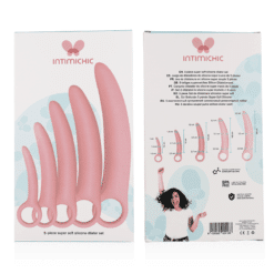 Comprar INTIMICHIC - SET 5 PIEZAS DILATADOR SILICONA al mejor precio - Envíos Discretos