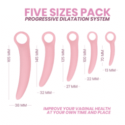 Comprar INTIMICHIC - SET 5 PIEZAS DILATADOR SILICONA al mejor precio - Envíos Discretos