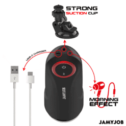 Comprar JAMYJOB - GRAVITY MASTURBADOR VAGINA AUTOMÁTICO 5 MODOS DE EMPUJE Y EFECTO SONIDO al mejor precio - Envíos Discretos