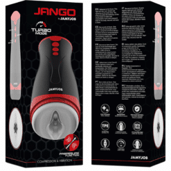 Comprar JAMYJOB - JANGO MASTURBADOR DE COMPRENSIÓN Y VIBRACIÓN al mejor precio - Envíos Discretos