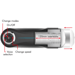 Comprar JAMYJOB - MILKER STROKER CON FUNCION UP AND DOWN al mejor precio - Envíos Discretos