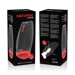 Comprar JAMYJOB - NOVAX MASTURBADOR CON VIBRACIÓN Y COMPRESIÓN al mejor precio - Envíos Discretos