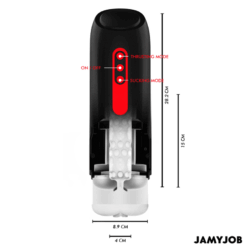 Comprar JAMYJOB - PHANTOM MASTURBADOR VAGINA AUTOMTICO 5 MODOS ONDAS ESTIMULADORAS Y EMPUJE al mejor precio - Envíos Discretos