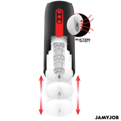 Comprar JAMYJOB - PHANTOM MASTURBADOR VAGINA AUTOMTICO 5 MODOS ONDAS ESTIMULADORAS Y EMPUJE al mejor precio - Envíos Discretos