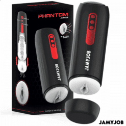 Comprar JAMYJOB - PHANTOM MASTURBADOR VAGINA AUTOMTICO 5 MODOS ONDAS ESTIMULADORAS Y EMPUJE al mejor precio - Envíos Discretos
