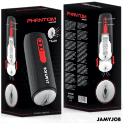 Comprar JAMYJOB - PHANTOM MASTURBADOR VAGINA AUTOMTICO 5 MODOS ONDAS ESTIMULADORAS Y EMPUJE al mejor precio - Envíos Discretos