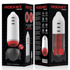 Comprar JAMYJOB - ROCKET MASTURBADOR TECNOLOGÍA SOFT COMPRESSION Y VIBRACIÓN al mejor precio - Envíos Discretos