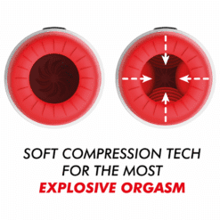 Comprar JAMYJOB - ROCKET MASTURBADOR TECNOLOGÍA SOFT COMPRESSION Y VIBRACIÓN al mejor precio - Envíos Discretos