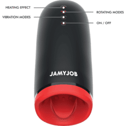 Comprar JAMYJOB - SPIN-X MASTURBADOR CON ROTACIÓN Y FUNCIÓN CALOR al mejor precio - Envíos Discretos