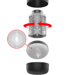 Comprar JAMYJOB - TORNADO MASTURBADOR 360 ROTATE TECH al mejor precio - Envíos Discretos