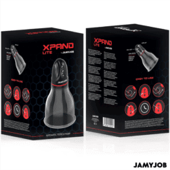 Comprar JAMYJOB - XPAND LITE BOMBA AUTOMÁTICA DE TESTÍCULOS 3 NIVELES DE ONDAS ESTIMULADORAS GRIS al mejor precio - Envíos Discretos
