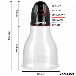 Comprar JAMYJOB - XPAND LITE BOMBA AUTOMÁTICA DE TESTÍCULOS 3 NIVELES DE ONDAS ESTIMULADORAS GRIS al mejor precio - Envíos Discretos