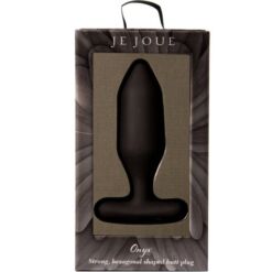 Comprar JE JOUE - ONYX PLUG ANAL VIBRADOR NEGRO al mejor precio - Envíos Discretos