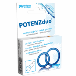 Comprar JOYDIVISION POTENZDUO - ANILLOS PARA PENE AZUL - XL al mejor precio - Envíos Discretos