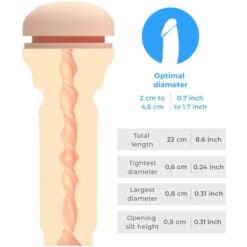 Comprar KIIROO - FEEL STROKER MASTURBADOR TRASERO EXTRA APRETADO NATURAL al mejor precio - Envíos Discretos