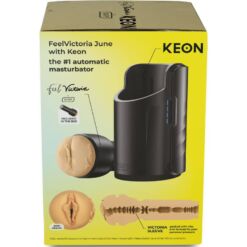 Comprar KIIROO - KEON WIFI COMBO VICTORIA JUNE MASTURBADOR AUTOMÁTICO + FEEL STROKER al mejor precio - Envíos Discretos