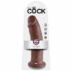 Comprar KING COCK - 10 PENE MARRÓN 25.4 CM al mejor precio - Envíos Discretos
