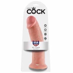 Comprar KING COCK - 10 PENE NATURAL 25.4 CM al mejor precio - Envíos Discretos