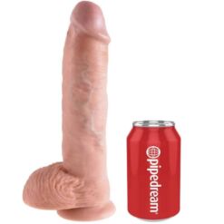 Comprar KING COCK - 10 PENE REALÍSTICO NATURAL 26.5 CM al mejor precio - Envíos Discretos