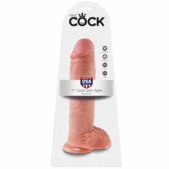 Comprar KING COCK - 11 PENE REALÍSTICO NATURAL 28 CM al mejor precio - Envíos Discretos