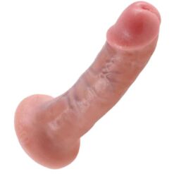 Comprar KING COCK - 6 PENE NATURAL 15.2 CM al mejor precio - Envíos Discretos