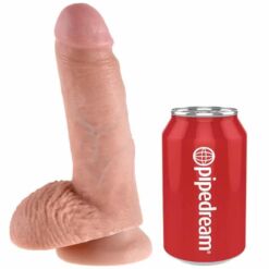 Comprar KING COCK - 7 PENE REALÍSTICO NATURAL 17.8 CM al mejor precio - Envíos Discretos