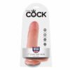 Comprar KING COCK - 7 PENE REALÍSTICO NATURAL 17.8 CM al mejor precio - Envíos Discretos