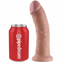 Comprar KING COCK - 8 PENE NATURAL 20.3 CM al mejor precio - Envíos Discretos