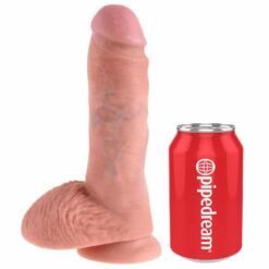 Comprar KING COCK - 8 PENE REALÍSTICO NATURAL 20.3 CM al mejor precio - Envíos Discretos