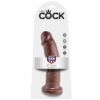 Comprar KING COCK - 9 PENE MARRÓN 22.9 CM al mejor precio - Envíos Discretos