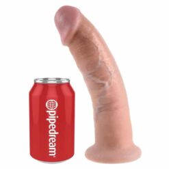 KING COCK - 9 PENE NATURAL 22.9 CM - piKanteo | Despierta tu lado más piKante Comprar KING COCK - 9 PENE NATURAL 22.9 CM al mejor precio - Envíos Discretos