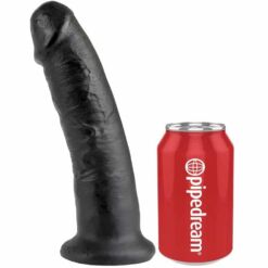 Comprar KING COCK - 9 PENE NEGRO 22.9 CM al mejor precio - Envíos Discretos