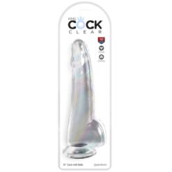 Comprar KING COCK - CLEAR DILDO CON TESTÍCULOS 19 CM TRANSPARENTE al mejor precio - Envíos Discretos