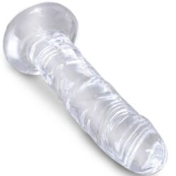 Comprar KING COCK - CLEAR PENE REALÍSTICO 15.5 CM TRANSPARENTE al mejor precio - Envíos Discretos