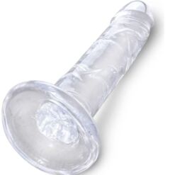 Comprar KING COCK - CLEAR PENE REALÍSTICO 15.5 CM TRANSPARENTE al mejor precio - Envíos Discretos