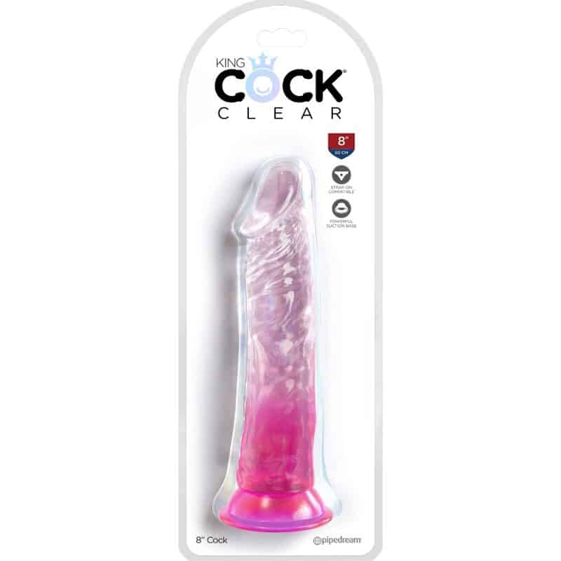 KING COCK - CLEAR PENE REALÍSTICO 19.7 CM ROSA - piKanteo | Despierta tu lado más piKante Comprar KING COCK - CLEAR PENE REALÍSTICO 19.7 CM ROSA al mejor precio - Envíos Discretos