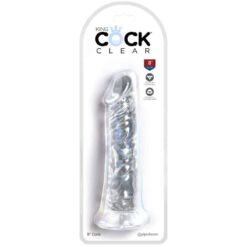 Comprar KING COCK - CLEAR PENE REALÍSTICO 19.7 CM TRANSPARENTE al mejor precio - Envíos Discretos