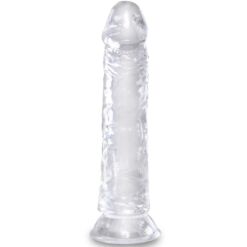 Comprar KING COCK - CLEAR PENE REALÍSTICO 19.7 CM TRANSPARENTE al mejor precio - Envíos Discretos